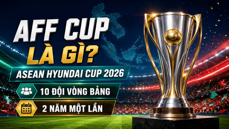AFF Cup là gì và thông tin ASEAN Hyundai Cup 2026
