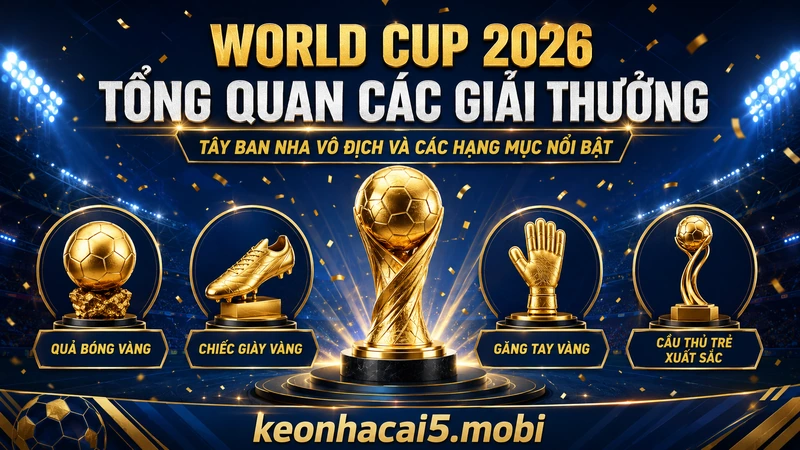 Rodri Mbappé Unai Simón và Pau Cubarsí nhận giải World Cup 2026
