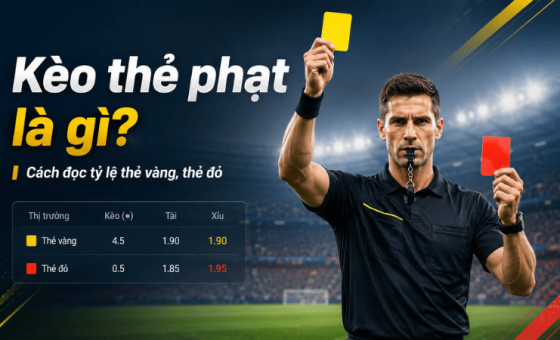 Kèo thẻ phạt là gì? Cách đọc và tính kết quả dễ hiểu