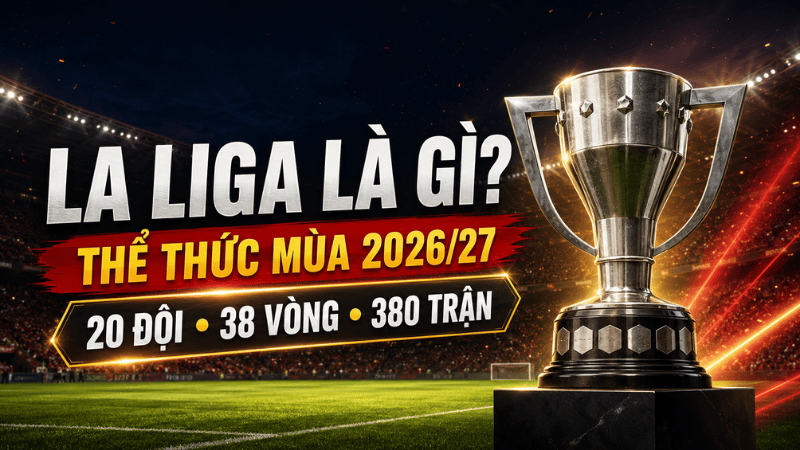 La Liga là gì và thể thức thi đấu mùa 2026/27