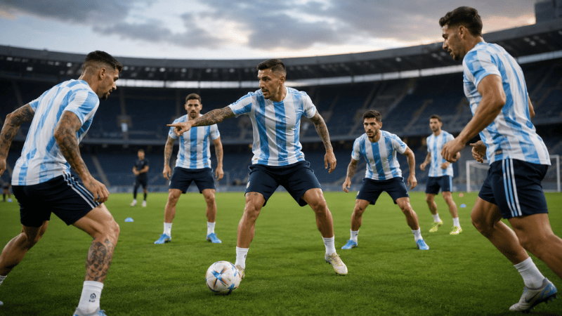 Argentina chuẩn bị cho trận bán kết World Cup 2026 gặp Anh
